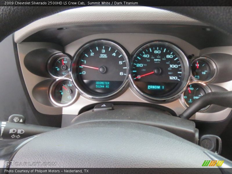  2009 Silverado 2500HD LS Crew Cab LS Crew Cab Gauges