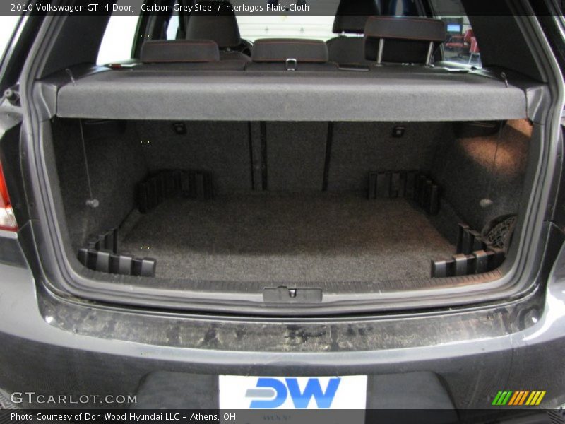 Carbon Grey Steel / Interlagos Plaid Cloth 2010 Volkswagen GTI 4 Door