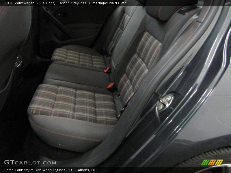 Carbon Grey Steel / Interlagos Plaid Cloth 2010 Volkswagen GTI 4 Door