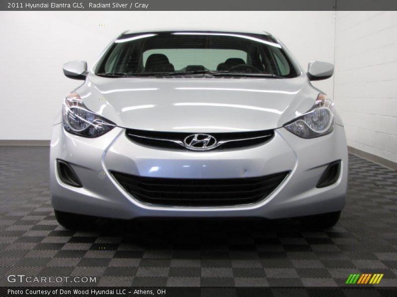 Radiant Silver / Gray 2011 Hyundai Elantra GLS