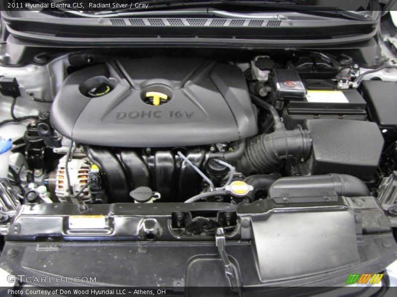 Radiant Silver / Gray 2011 Hyundai Elantra GLS