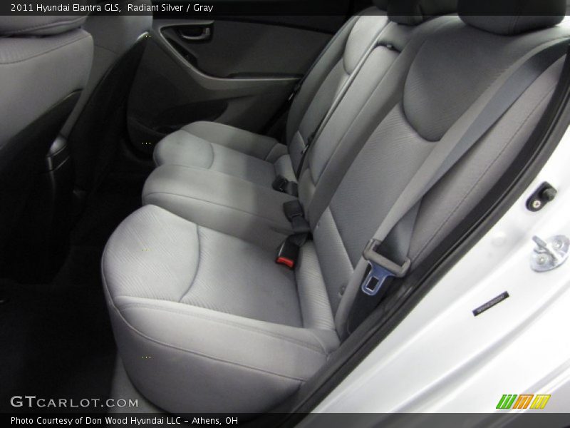 Radiant Silver / Gray 2011 Hyundai Elantra GLS