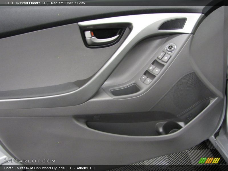 Radiant Silver / Gray 2011 Hyundai Elantra GLS