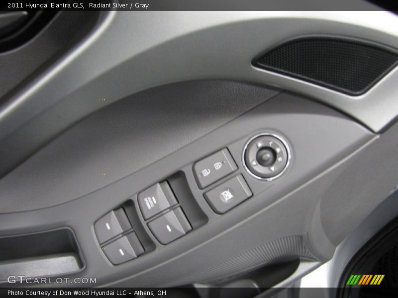 Radiant Silver / Gray 2011 Hyundai Elantra GLS