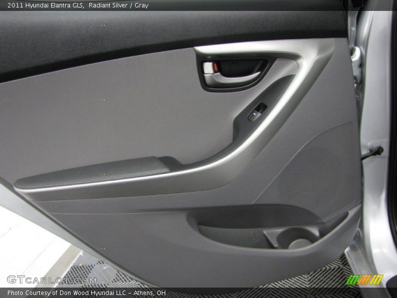Radiant Silver / Gray 2011 Hyundai Elantra GLS