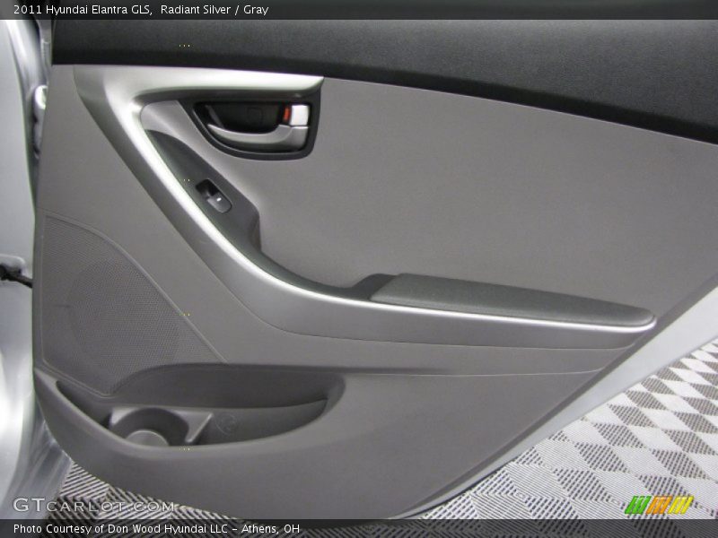 Radiant Silver / Gray 2011 Hyundai Elantra GLS