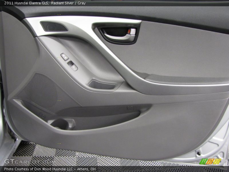 Radiant Silver / Gray 2011 Hyundai Elantra GLS