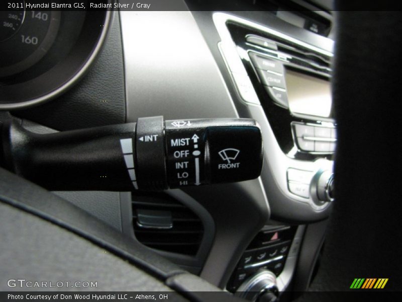 Radiant Silver / Gray 2011 Hyundai Elantra GLS