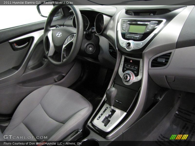 Radiant Silver / Gray 2011 Hyundai Elantra GLS