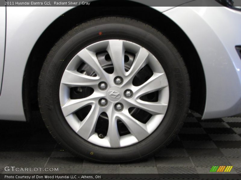 Radiant Silver / Gray 2011 Hyundai Elantra GLS