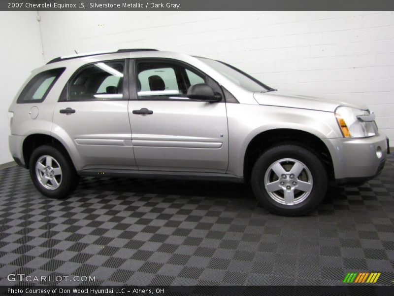 Silverstone Metallic / Dark Gray 2007 Chevrolet Equinox LS