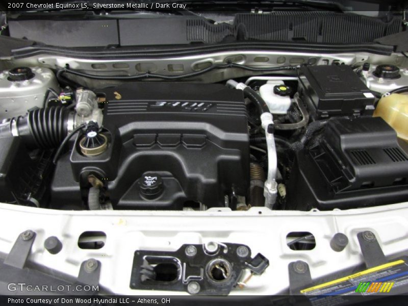 Silverstone Metallic / Dark Gray 2007 Chevrolet Equinox LS