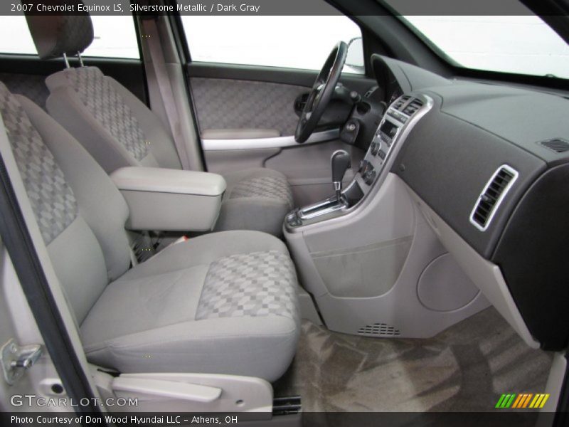 Silverstone Metallic / Dark Gray 2007 Chevrolet Equinox LS