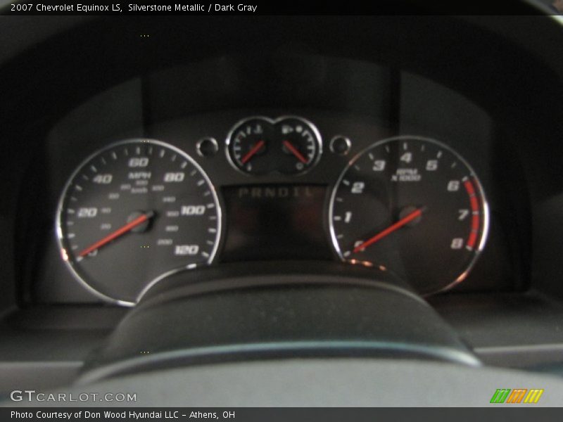 Silverstone Metallic / Dark Gray 2007 Chevrolet Equinox LS