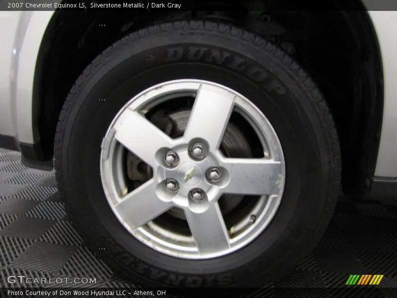 Silverstone Metallic / Dark Gray 2007 Chevrolet Equinox LS