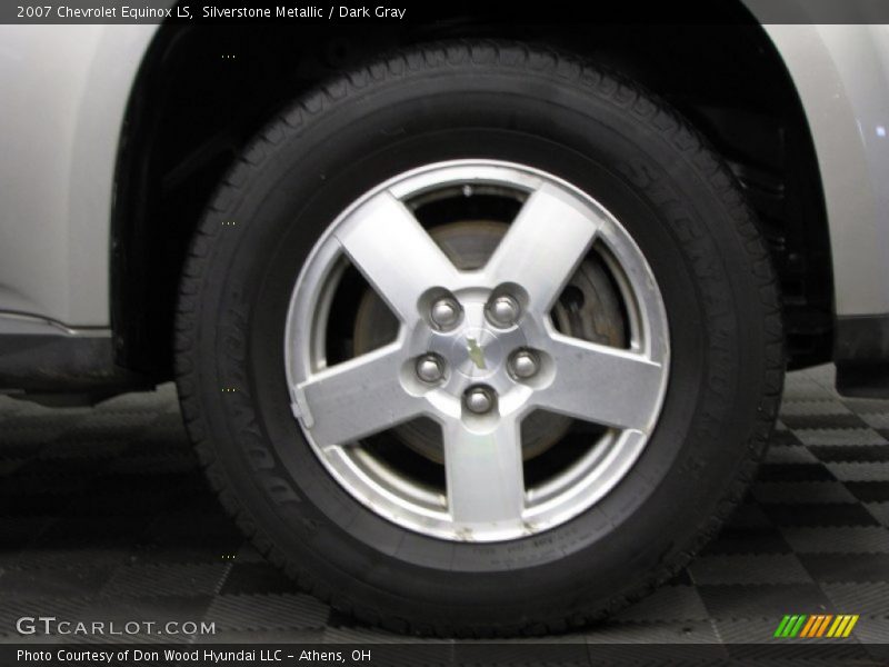 Silverstone Metallic / Dark Gray 2007 Chevrolet Equinox LS