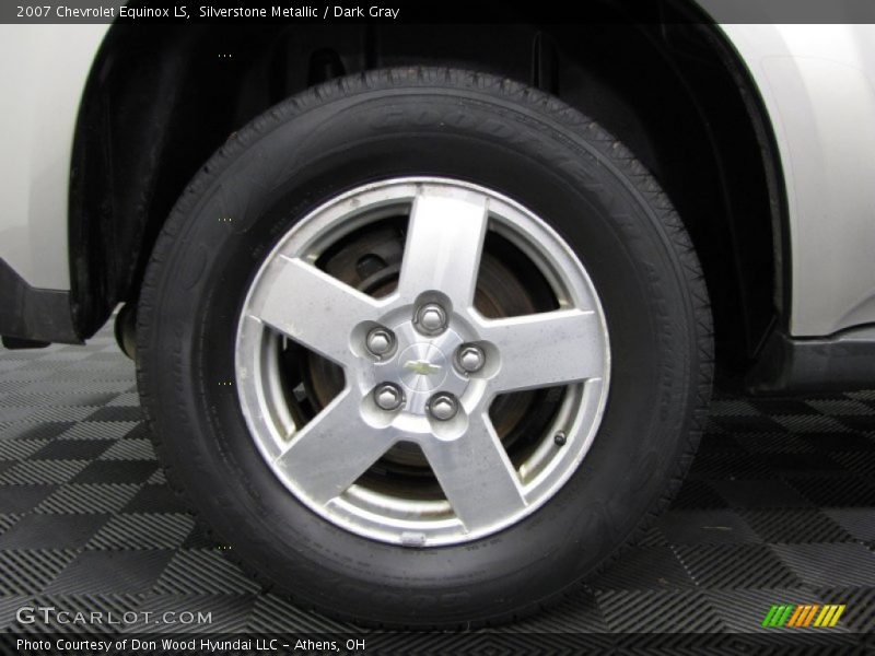 Silverstone Metallic / Dark Gray 2007 Chevrolet Equinox LS
