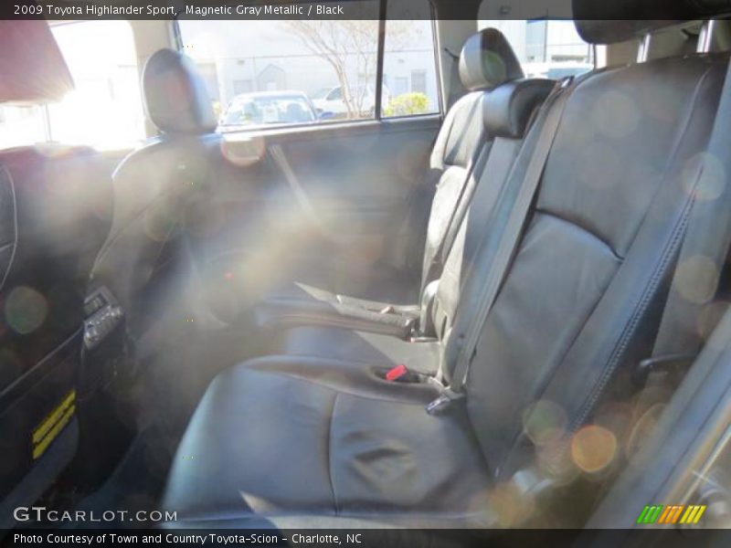 Magnetic Gray Metallic / Black 2009 Toyota Highlander Sport