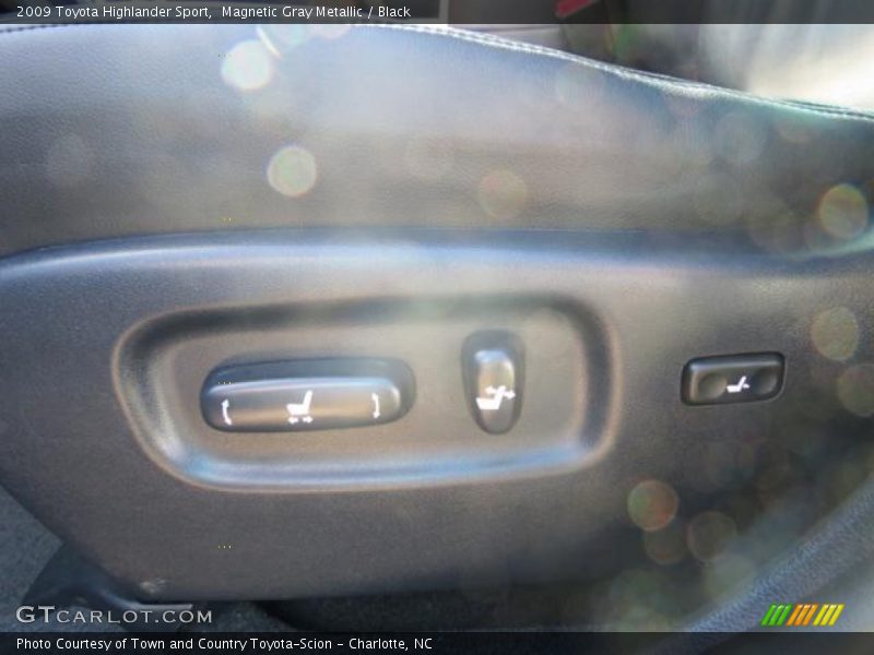 Magnetic Gray Metallic / Black 2009 Toyota Highlander Sport