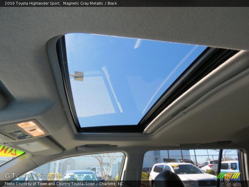 Magnetic Gray Metallic / Black 2009 Toyota Highlander Sport