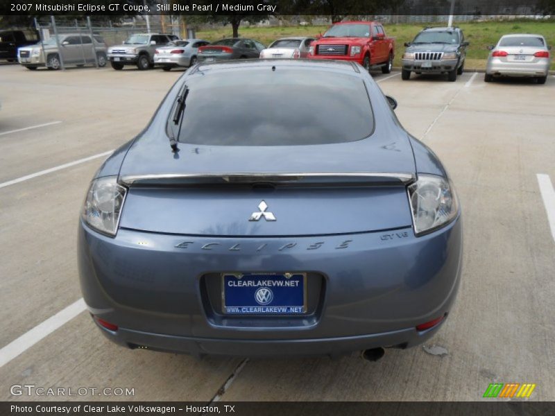 Still Blue Pearl / Medium Gray 2007 Mitsubishi Eclipse GT Coupe