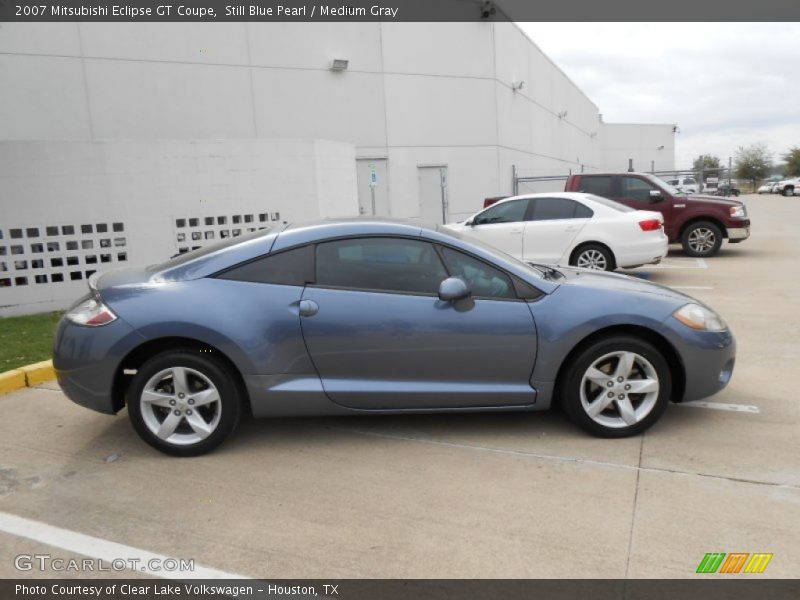 Still Blue Pearl / Medium Gray 2007 Mitsubishi Eclipse GT Coupe