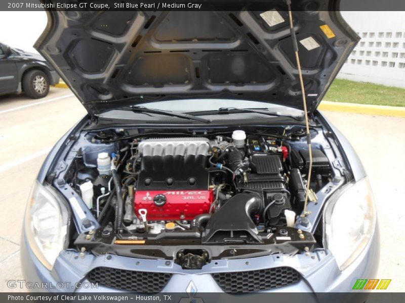 Still Blue Pearl / Medium Gray 2007 Mitsubishi Eclipse GT Coupe
