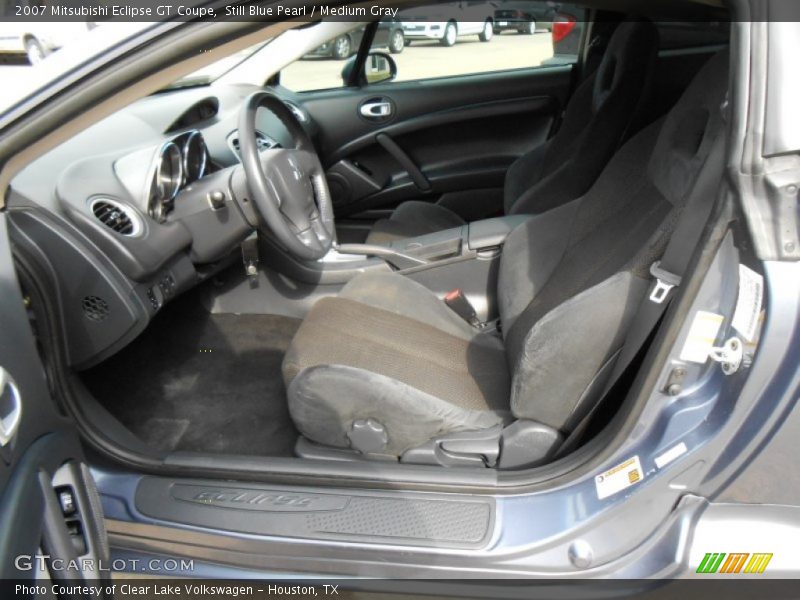 Still Blue Pearl / Medium Gray 2007 Mitsubishi Eclipse GT Coupe