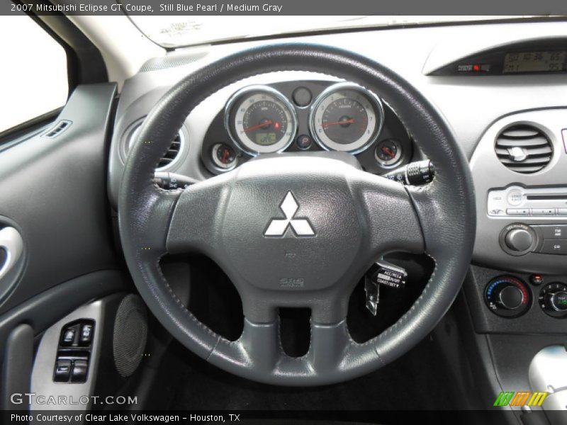 Still Blue Pearl / Medium Gray 2007 Mitsubishi Eclipse GT Coupe