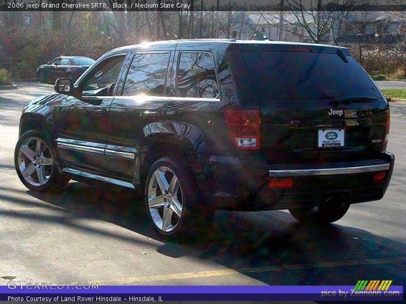 Black / Medium Slate Gray 2006 Jeep Grand Cherokee SRT8