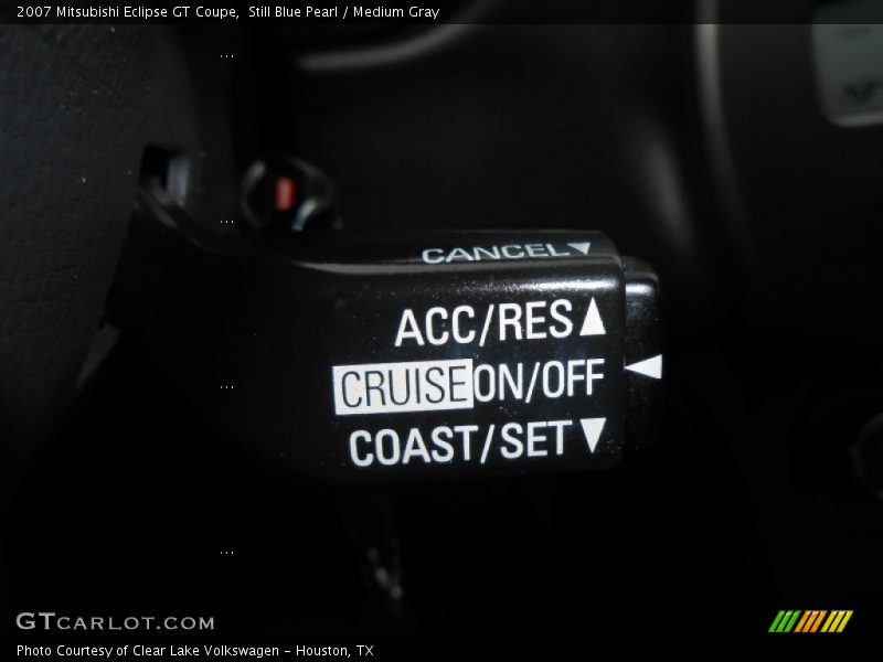 Still Blue Pearl / Medium Gray 2007 Mitsubishi Eclipse GT Coupe