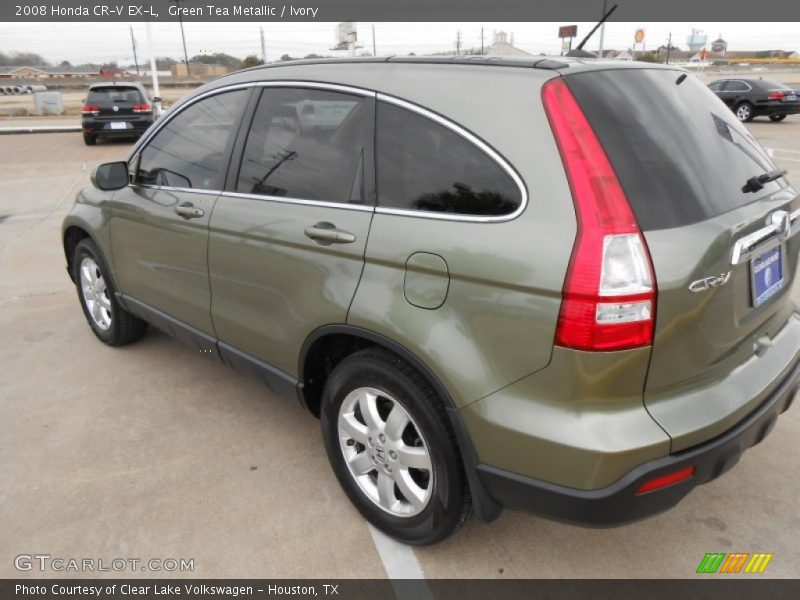 Green Tea Metallic / Ivory 2008 Honda CR-V EX-L