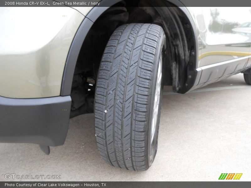 Green Tea Metallic / Ivory 2008 Honda CR-V EX-L