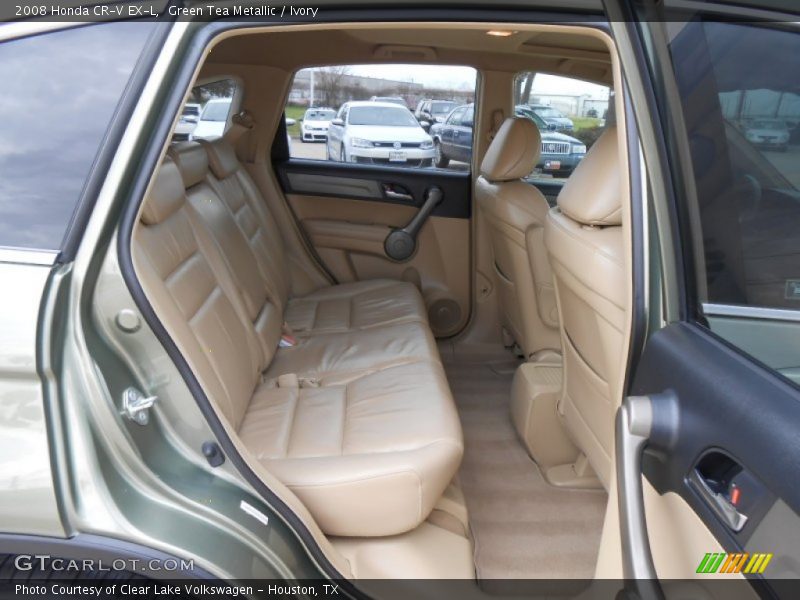 Rear Seat of 2008 CR-V EX-L
