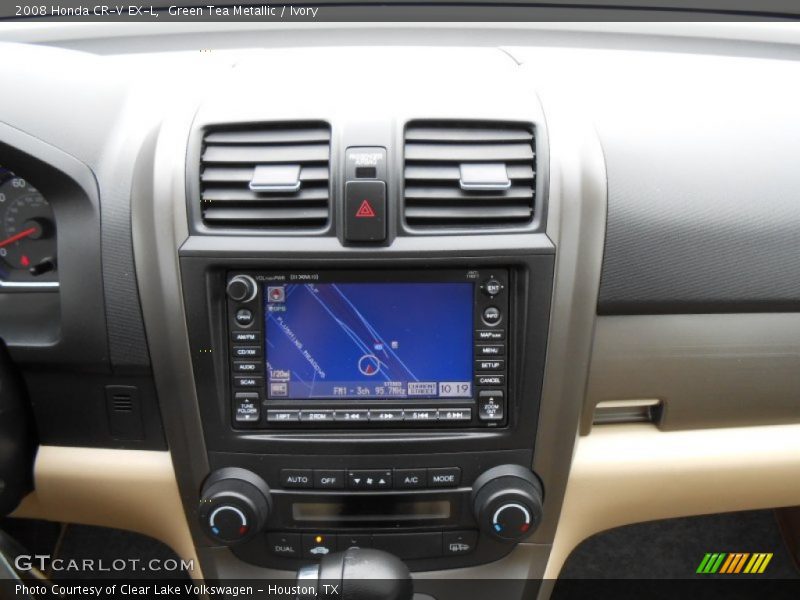 Green Tea Metallic / Ivory 2008 Honda CR-V EX-L