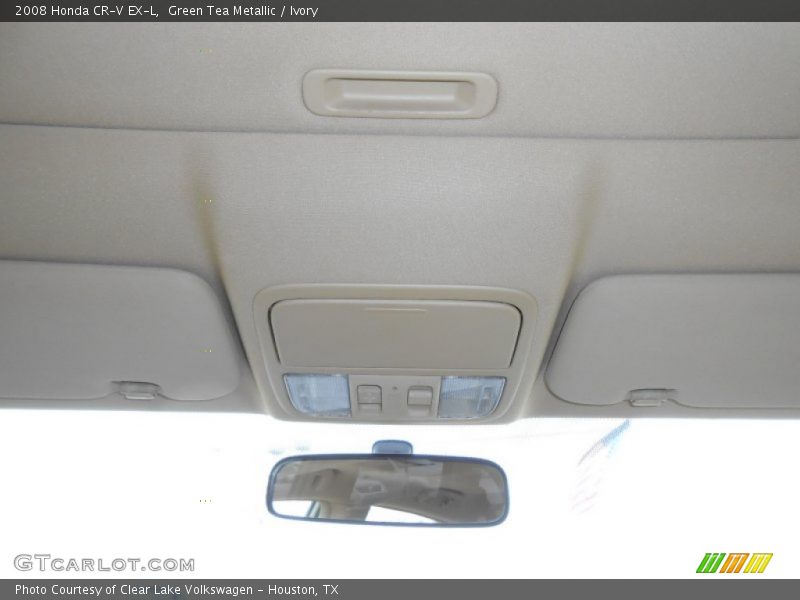 Green Tea Metallic / Ivory 2008 Honda CR-V EX-L