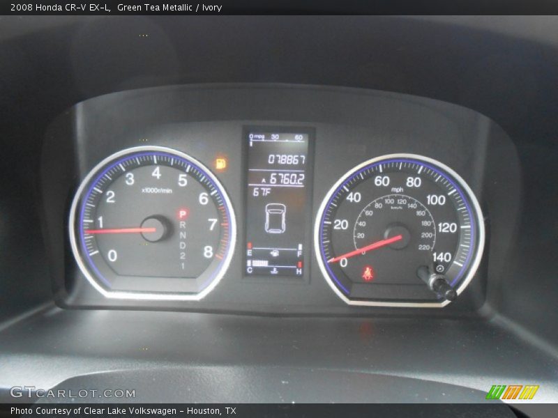  2008 CR-V EX-L EX-L Gauges
