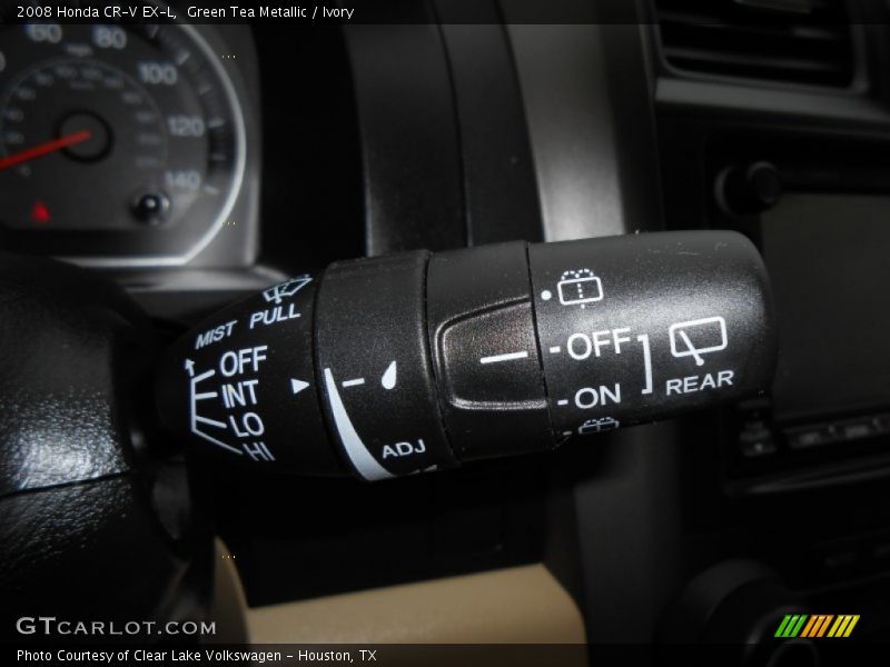 Controls of 2008 CR-V EX-L