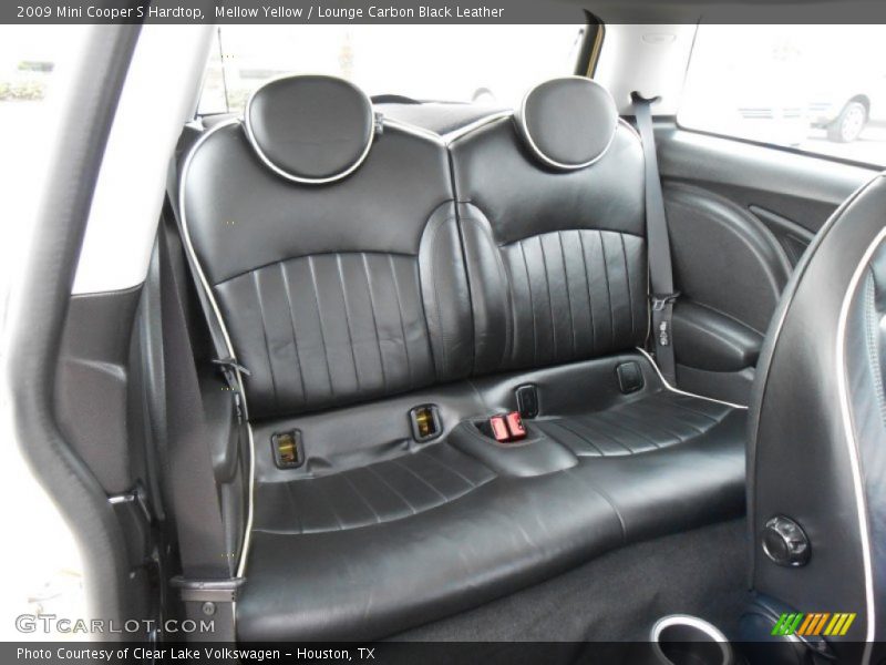 Rear Seat of 2009 Cooper S Hardtop
