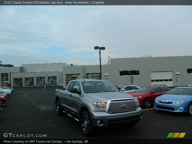 Silver Sky Metallic / Graphite 2013 Toyota Tundra TSS Double Cab 4x4