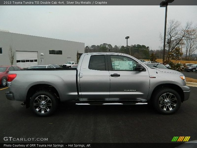 Silver Sky Metallic / Graphite 2013 Toyota Tundra TSS Double Cab 4x4