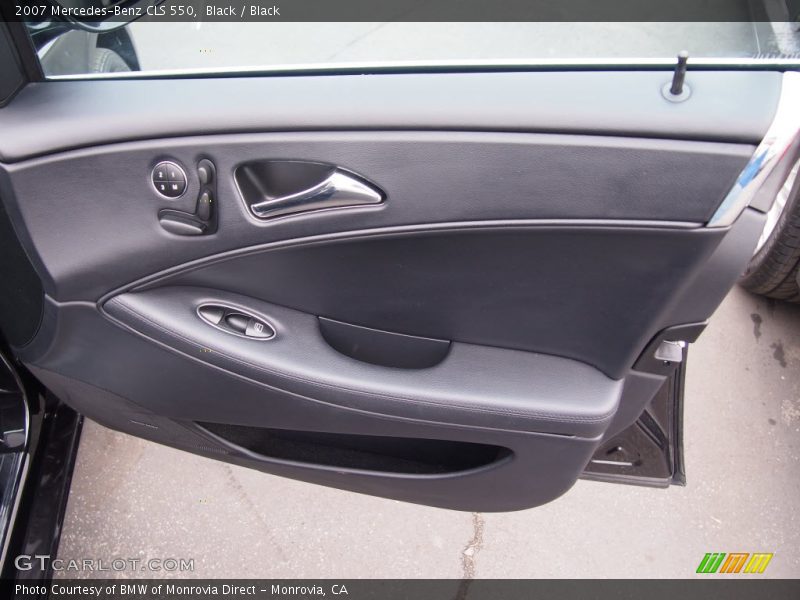 Black / Black 2007 Mercedes-Benz CLS 550