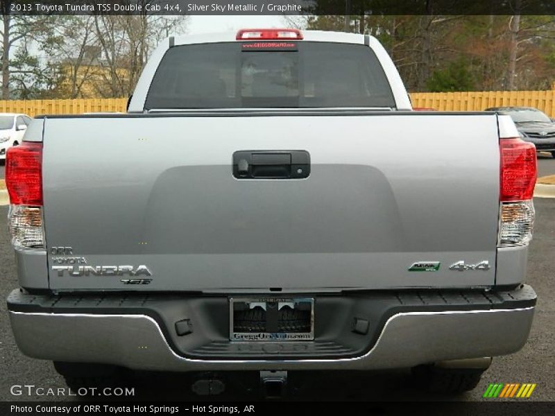 Silver Sky Metallic / Graphite 2013 Toyota Tundra TSS Double Cab 4x4