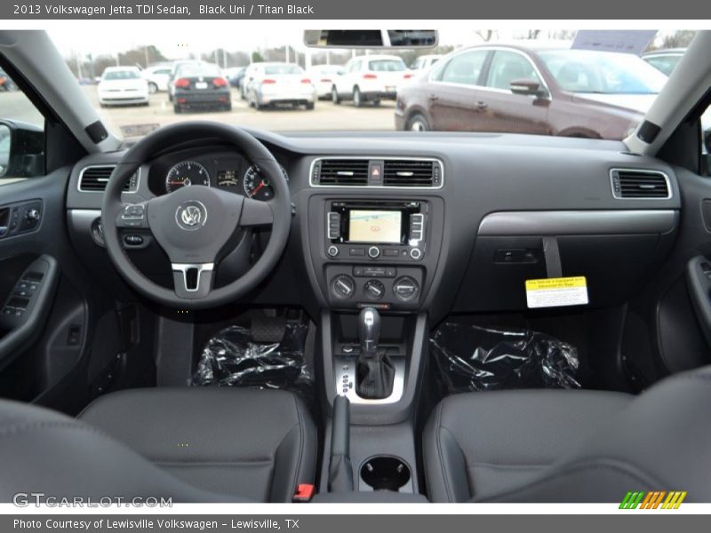 Black Uni / Titan Black 2013 Volkswagen Jetta TDI Sedan