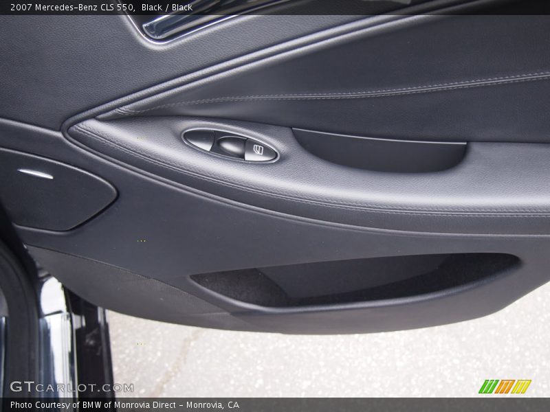 Black / Black 2007 Mercedes-Benz CLS 550