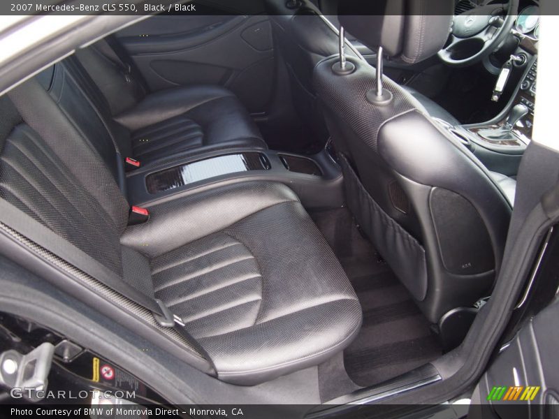 Black / Black 2007 Mercedes-Benz CLS 550