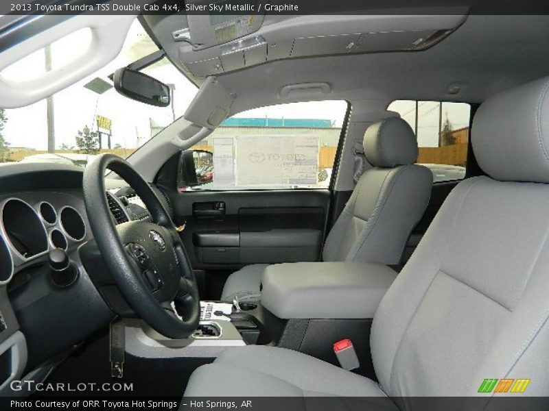 Silver Sky Metallic / Graphite 2013 Toyota Tundra TSS Double Cab 4x4