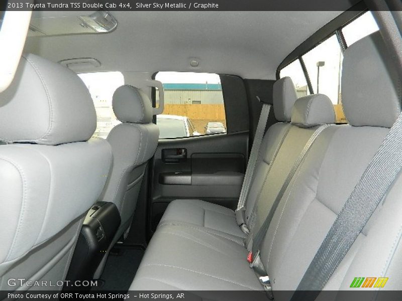 Silver Sky Metallic / Graphite 2013 Toyota Tundra TSS Double Cab 4x4