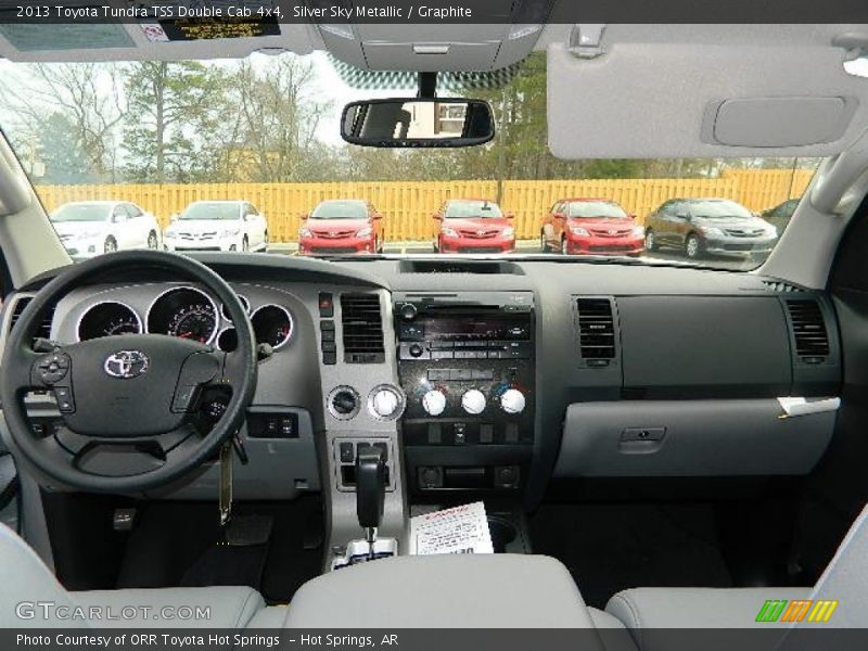 Silver Sky Metallic / Graphite 2013 Toyota Tundra TSS Double Cab 4x4