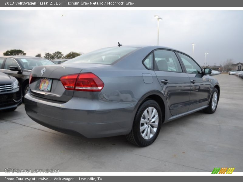 Platinum Gray Metallic / Moonrock Gray 2013 Volkswagen Passat 2.5L S
